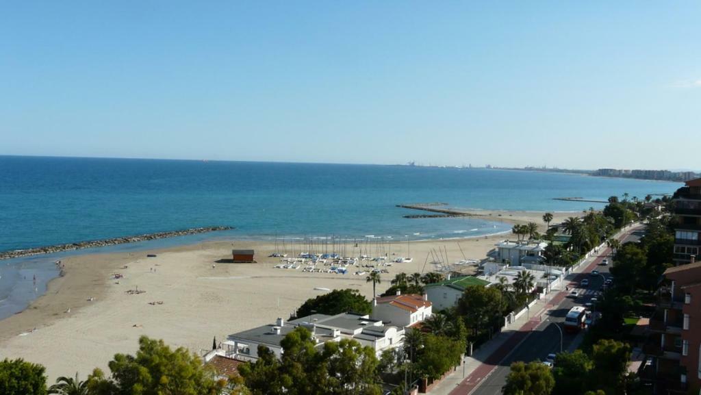 Апартаменты Apartamento Primera Linea De Playa Беникасим Экстерьер фото