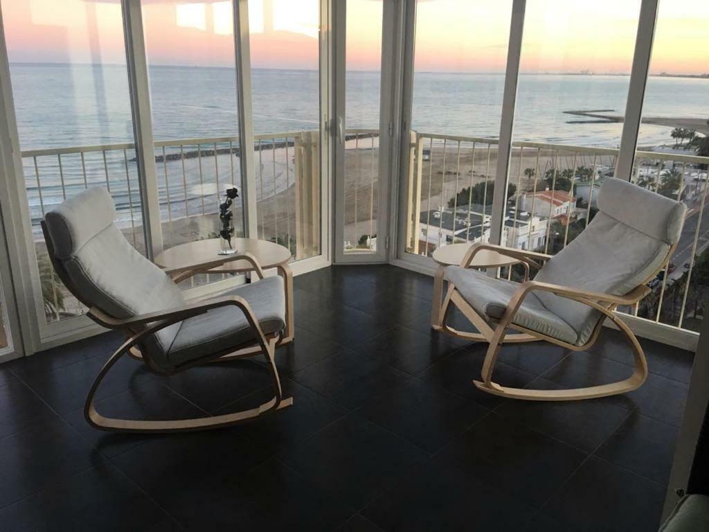 Апартаменты Apartamento Primera Linea De Playa Беникасим Экстерьер фото